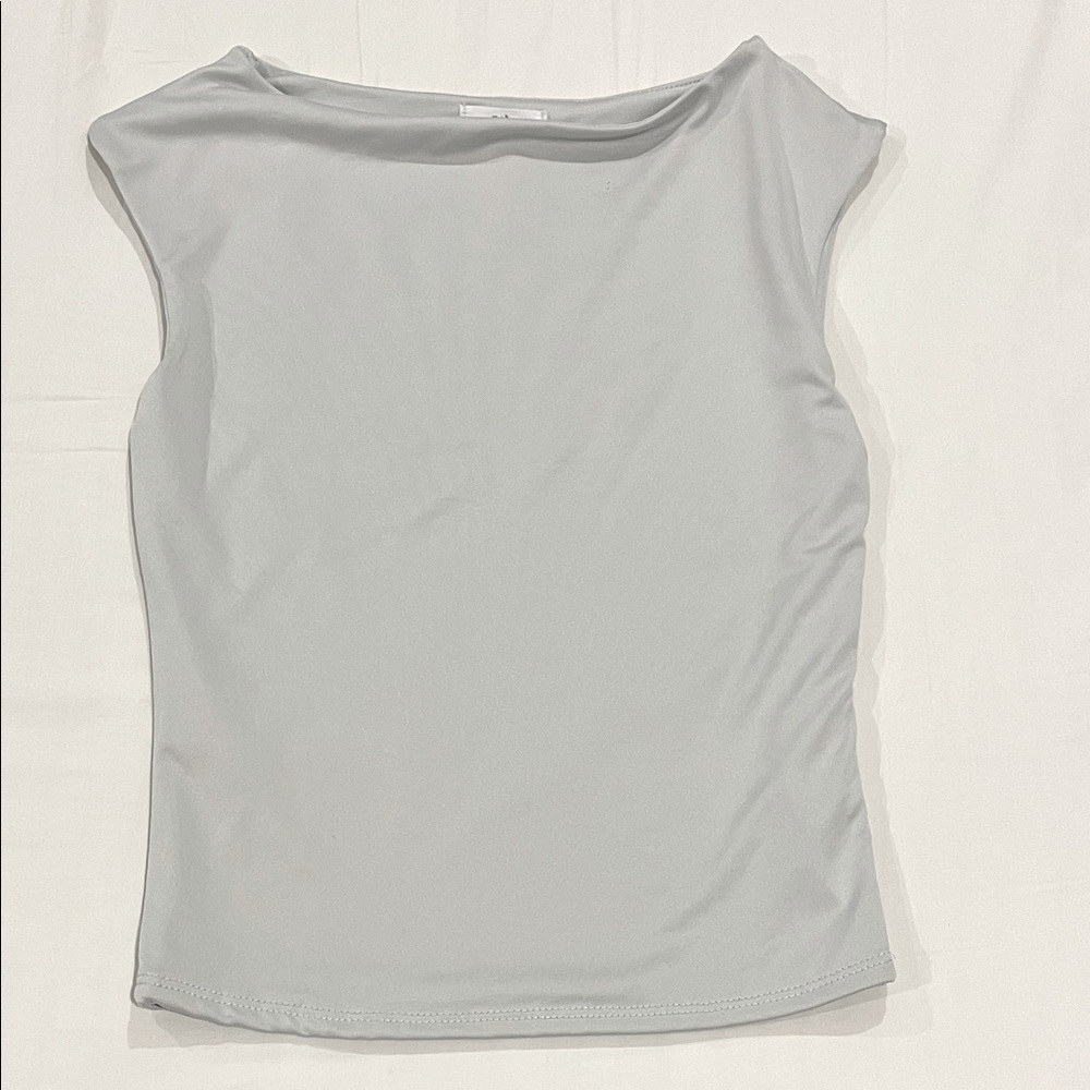 Light Gray Women's sleeveless top